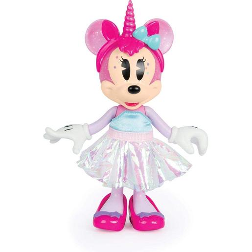 Minnie Mouse - Muñeca Minnie Fashion Rainbow Glow