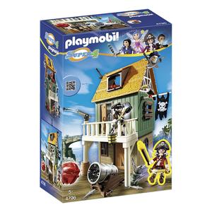 Playmobil - Fuerte Pirata Camuflado con Ruby - 4796