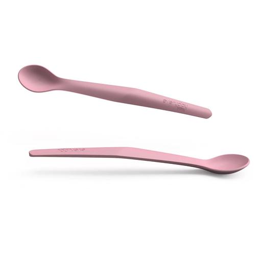 2 cucharas de silicona Everyday Baby rosa