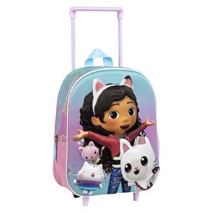 Cerdá Mochila Infantil Trolley 3D Gabby´S Dollhouse 25.0 X 31.0 X 10.0 Cm (2100006186)
