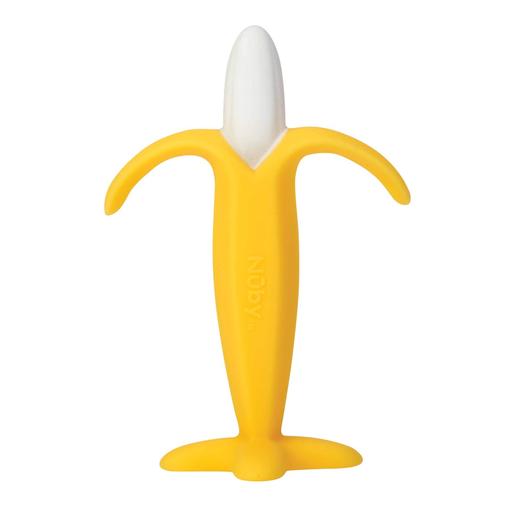 Nuby - Mordedor de silicona con forma de plátano