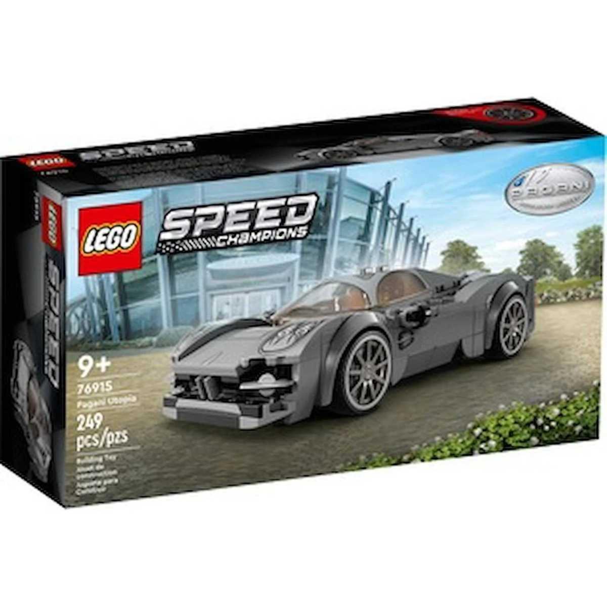 LEGO - Maqueta Speed Champions de coche deportivo italiano para construir  76915, Ferrari