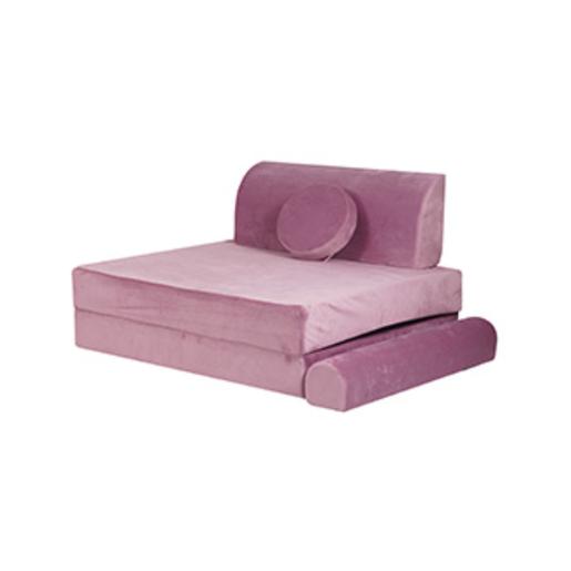 MeowBaby - Sofá Premium infantil cor-de-rosa