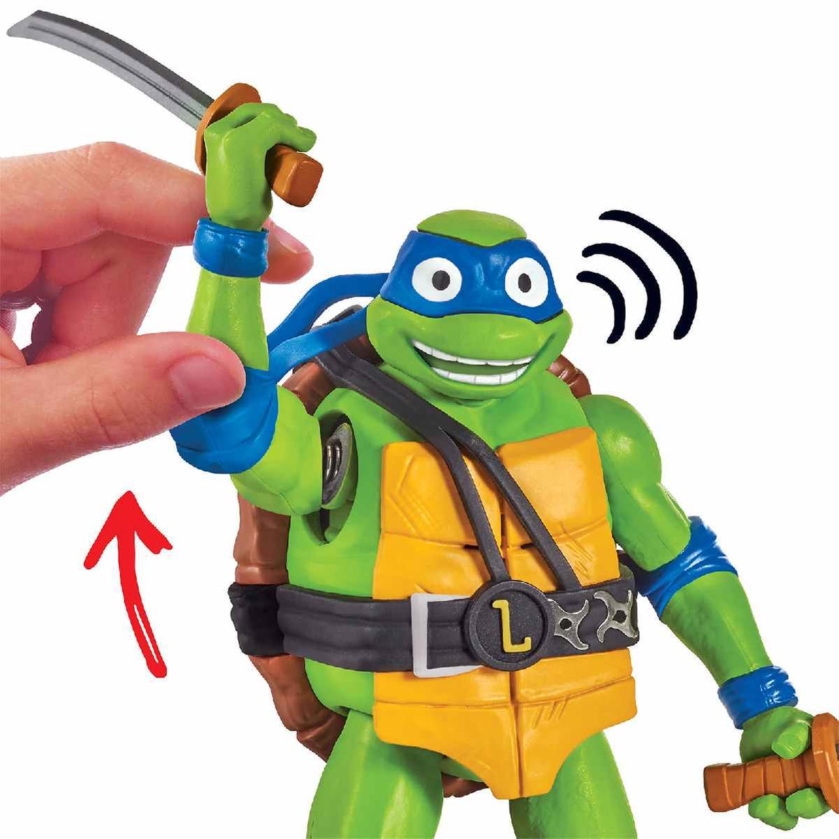 Tortugas Ninja - Figura Deluxe Leonardo, Tortugas Ninja