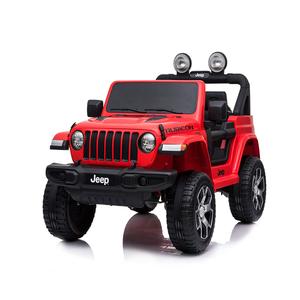Pl Ociotrends Jeep wrangler rojo vehículo de batería