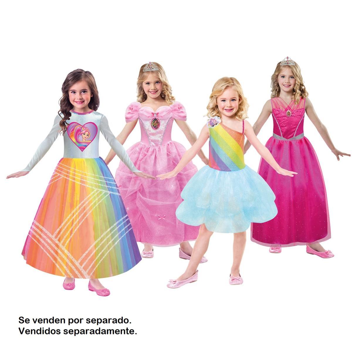 Barbie - Disfraz infantil 5-7 años (varios modelos), Disfraces De Licencia