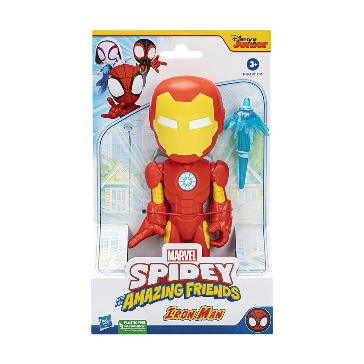 Spidey y su Superequipo - Figura Iron Man, Peppa Pig. Cat 54