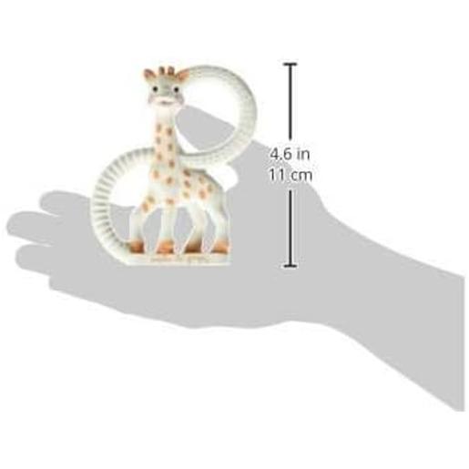 Anel de Mordedura Sofá de Dentição Girafa Natural ㅤ