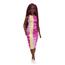 Barbie - Muñeca Fashionista con Vestido Love y Trenzas