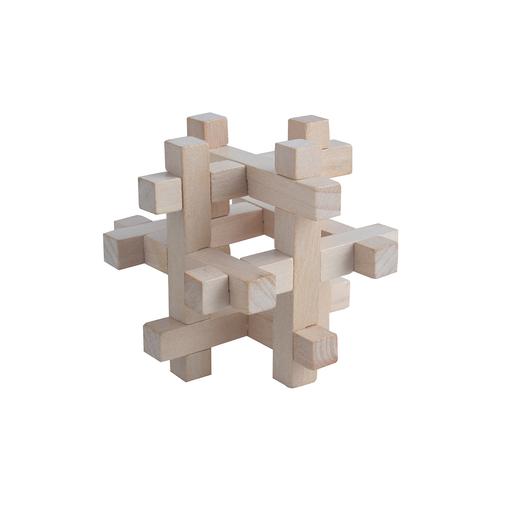 Puzzle 3D - Pack 4 Rompecabezas de madera