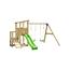 Parque juegos infantil de madera Mini Cascade con columpio doble