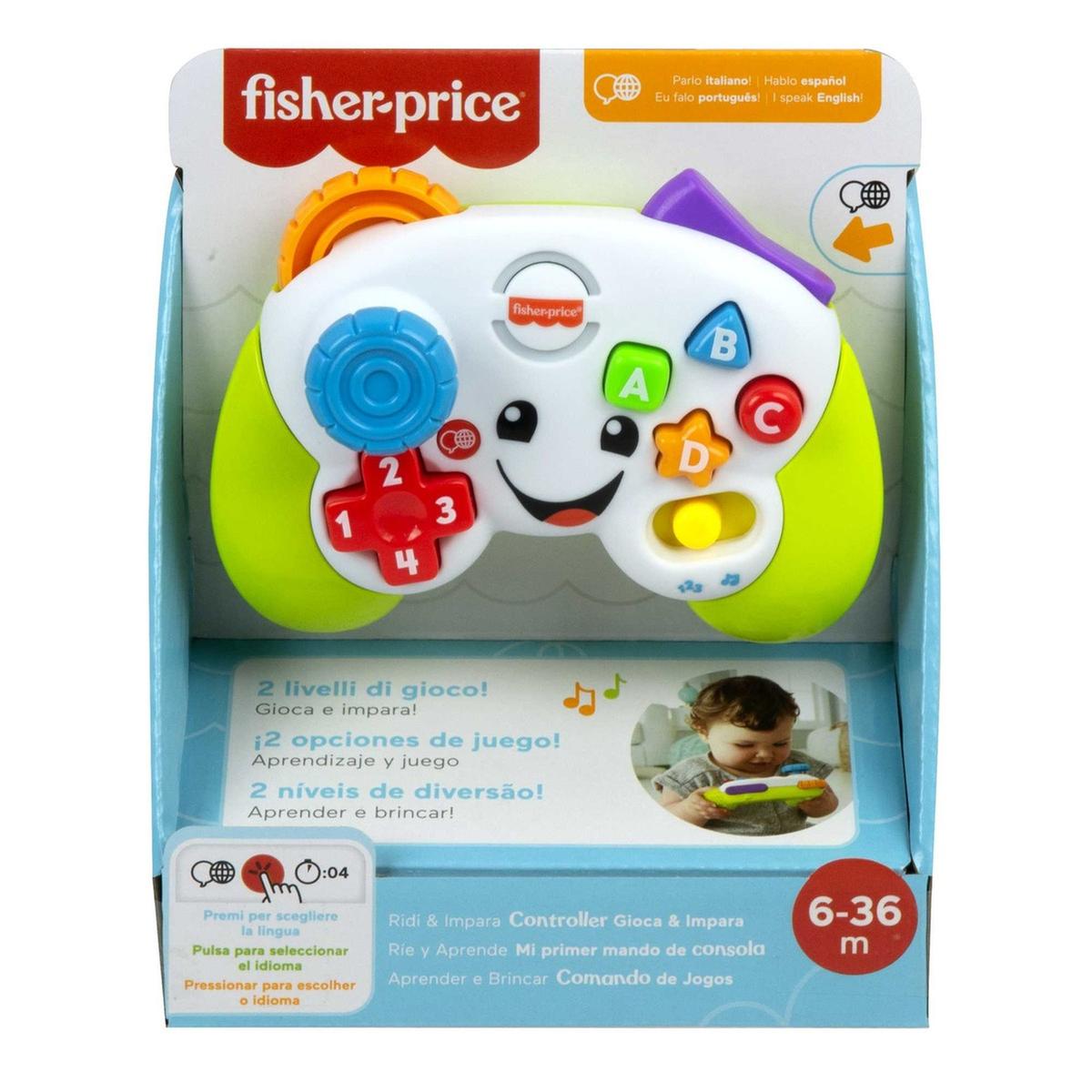 Fisher Price - Mi primer mando de consola para aprendizaje divertido ㅤ, Fisher Price Core