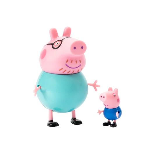 Peppa Pig - Pack 2 figuras familia Pig (varios modelos)