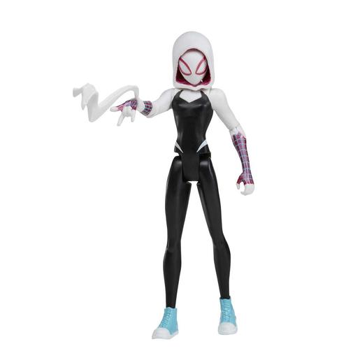 Marvel - Spider-man - Figura de acción Spider-Gwen 15 cm con accesorio del Spider-Verse ㅤ