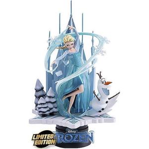 Frozen - Figura Elsa y Olaf Diorama 18 cm