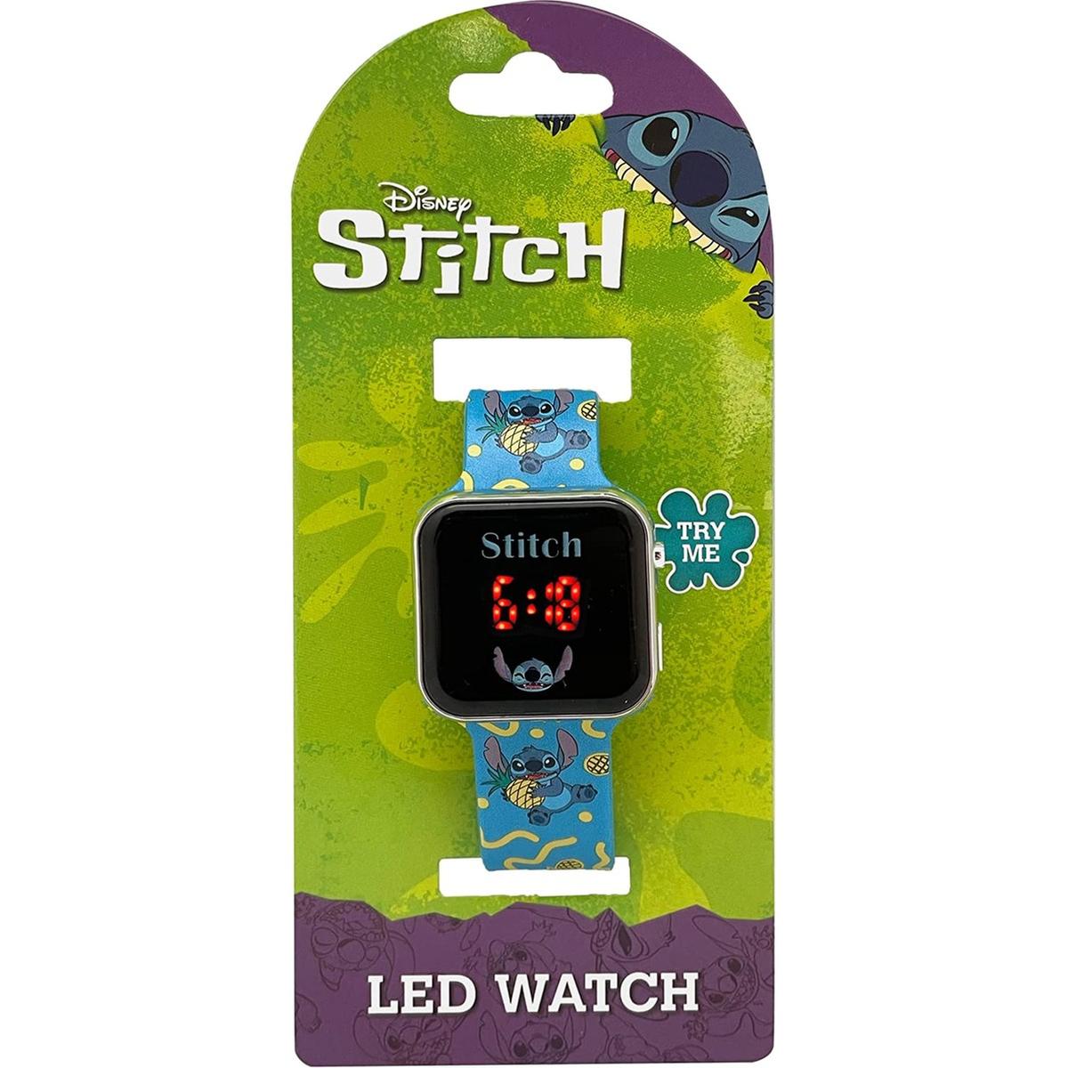 Disney - Reloj LED infantil Lilo y Stitch ㅤ, Varios