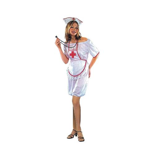 Disfraz adulto de enfermera (Talla única) ㅤ
