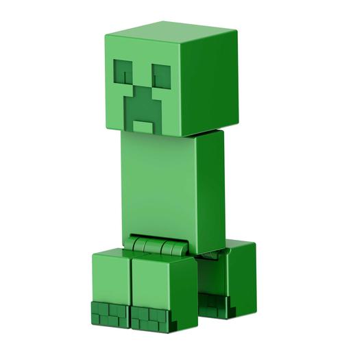 Minecraft - Figura de acción Minecraft Creeper con accesorio, juguete ㅤ