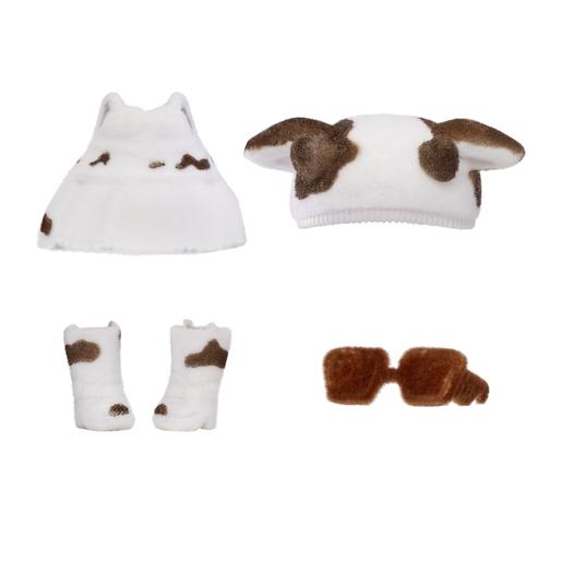 BABY born - Muñeca de moda articulable inspirada en una vaca serie 1 - Cowgirl con traje y zapatos ㅤ