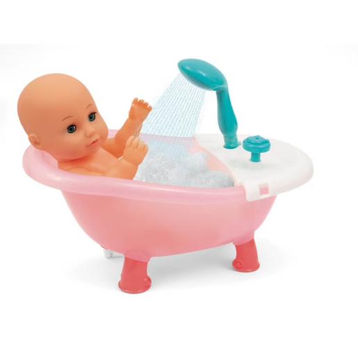 Love Bebé - Pack muñeco bebé y bañera