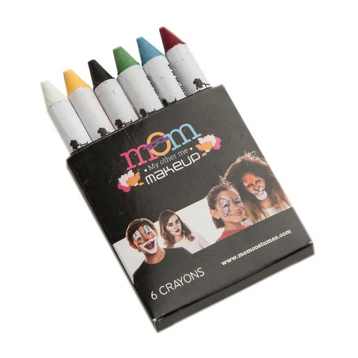 Pack 6 Crayones para Disfraz