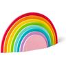 Bloc de notas adhesivas en forma de arcoíris, 152 piezas en 8 colores ㅤ