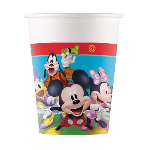 Mickey Mouse - Pack de 8 vasos de cartón - Rock The House