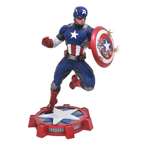 Marvel - Capitán América - Figura Capitán América con escudo 23 cm
