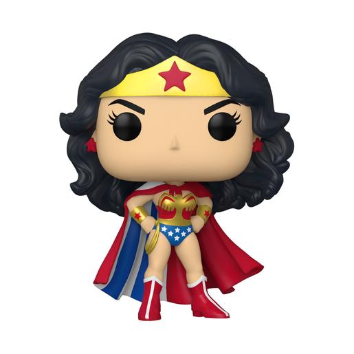 Wonder Woman - Figura Wonder Woman con capa - Figura Funko POP