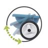 Smoby - Triciclo Be Move Confort Azul para niños ㅤ