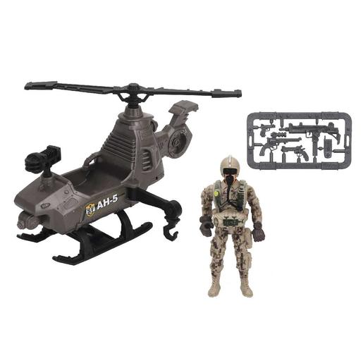 Vehículo Soldier Force con figura (varios modelos)