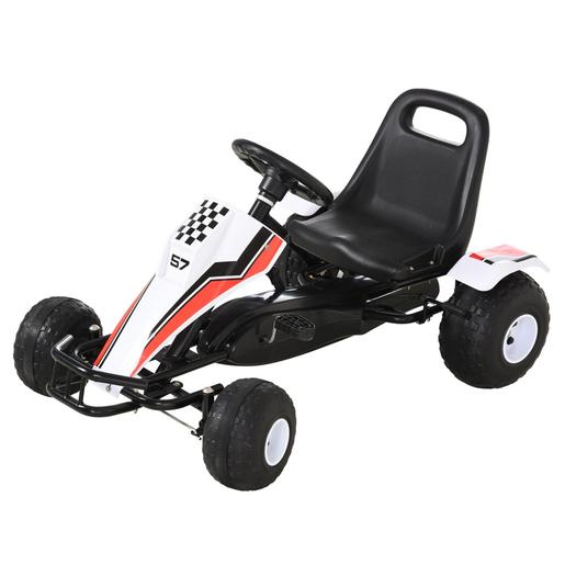 Homcom - Go Kart infantil pedales