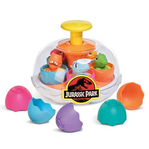 Jurassic World - Huevos de dinosauro gira e incuba