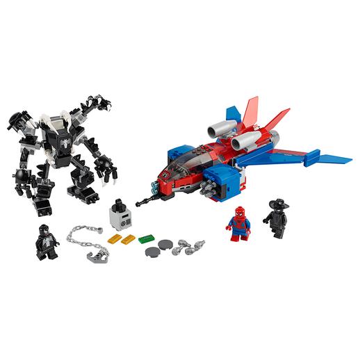 LEGO Marvel - Jet Arácnido vs. Armadura Robótica de Venom 76150
