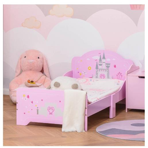 alondra Correspondencia Amplia gama Homcom - Cama infantil 3-6 años color rosa | Cama | Toys"R"Us España