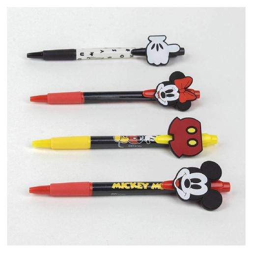 Mickey Mouse - Pack 4 bolígrafos