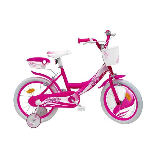 Sun & Sport - Bicicleta 16 pulgadas rosa