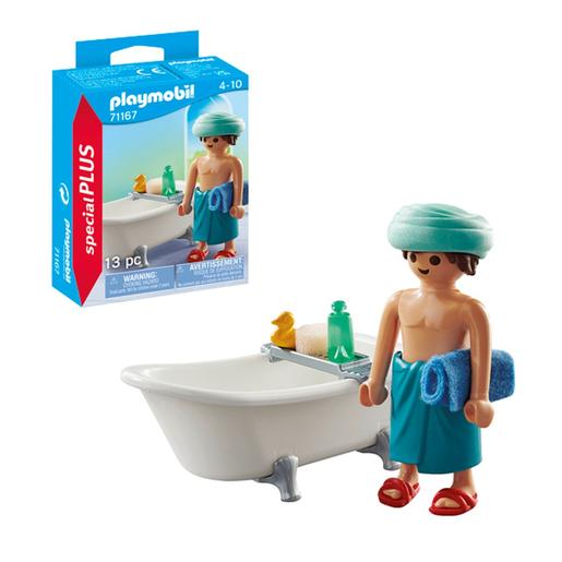 Playmobil - Figura Hombre en Bañera ㅤ