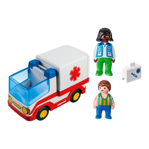 Playmobil 1.2.3 - Ambulancia - 9122