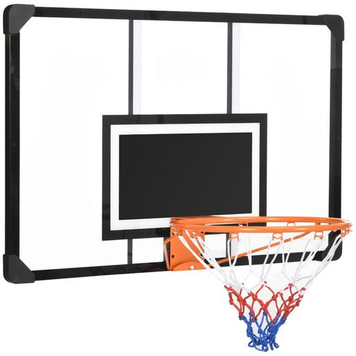 Homcom - Canasta de baloncesto con red