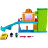 Fisher Price - Little People - Set de juego garaje aprendizaje con figuras, sonidos y accesorios multicolor ㅤ