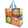 Bolsa de rafia con mosaico de emojis
