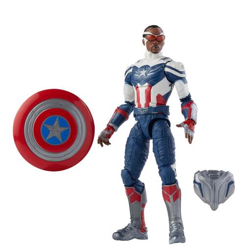 Los Vengadores - Figura Capitán América Marvel Legends 15 cm