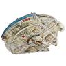 Star Wars - Kit de construcción 3D del Halcón Milenario de Star Wars, 223 piezas para decoración de escritorio ㅤ