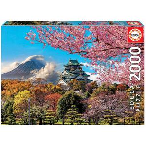 Puzzle 2000 Castillo De Osaka, Japón Educa