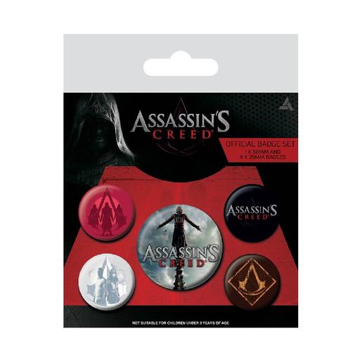 Assassin's Creed - Pack 5 Chapas