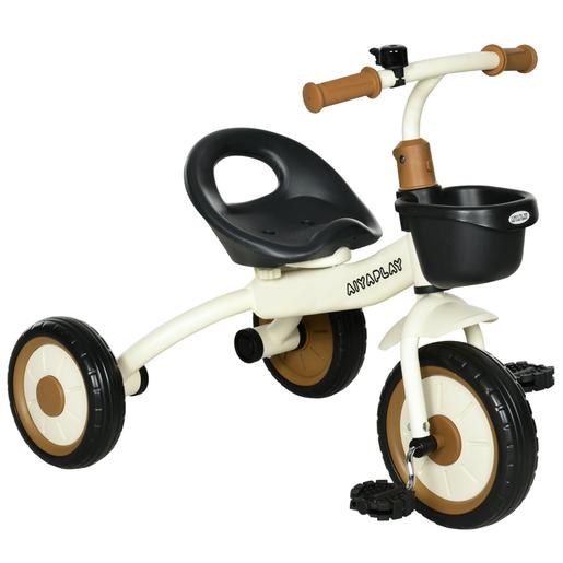 Homcom - Triciclo infantil Beige