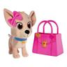 Simba - Perro de peluche Chi Chi Love en bolso de vinilo rosa, 20cm alto, serie Youtube ㅤ