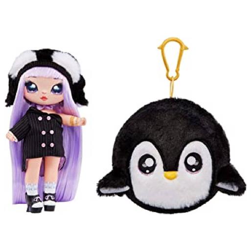 Na! Na! Na! Surprise - Lavender Penguin - Muñeca 2 en 1
