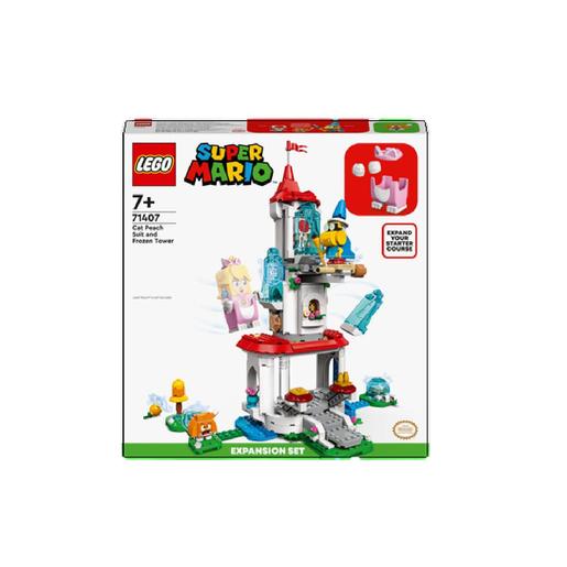 LEGO Super Mario - Set de Expansión: Torre de Hielo y Traje de Peach Felina - 71407